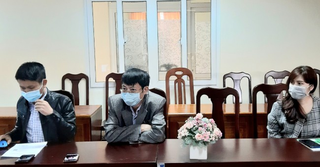 BS CK II Hoàng Quốc Kiều - Phó giám đốc CDC Nghệ An tham dự buổi tham vấn