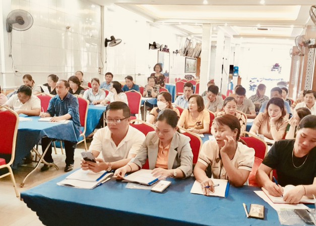 Trung tâm Kiểm soát bệnh tật Nghệ An: Tổ chức các lớp tập huấn thuộc Chương trình mục tiêu quốc gia giảm nghèo bền vững năm 2023.