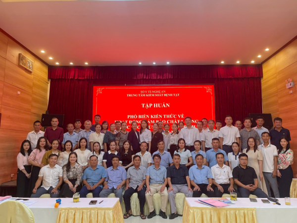 Tập huấn “Phổ biến kiến thức về hoạt động Đảm bảo chất lượng nước sạch sử dụng cho mục đích sinh hoạt năm 2025 trên địa bàn tỉnh Nghệ An”.