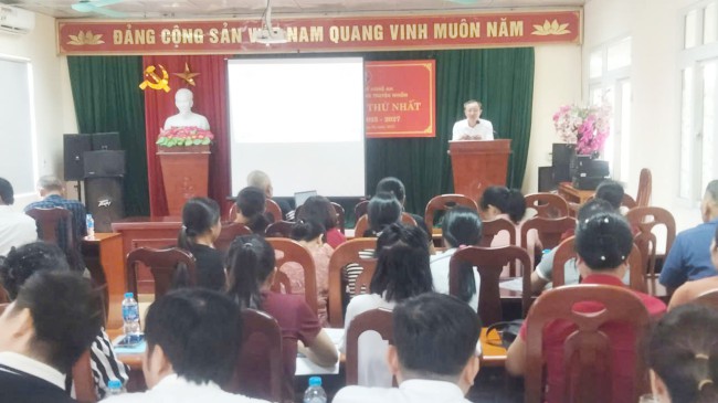 Tập huấn chương trình can thiệp giảm tác hại dự phòng lây nhiễm HIV