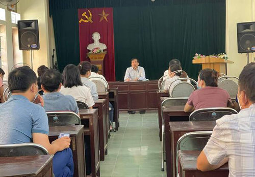 Trung tâm Kiểm soát Bệnh tật tỉnh Nghệ An tổ chức họp khẩn