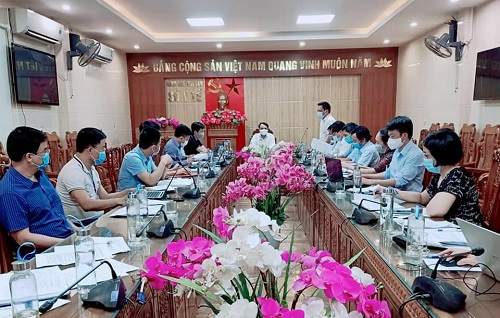 Triển khai xây dựng bệnh viện dã chiến ngành Y tế điều trị bệnh nhân COVID-19 tỉnh Nghệ An