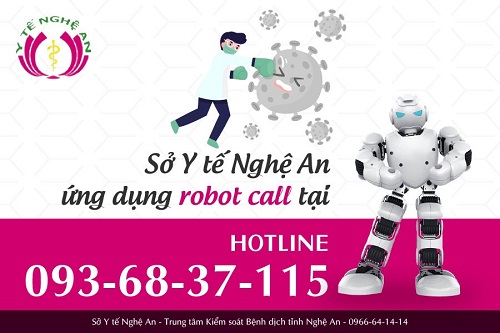 Tỉnh Nghệ An triển khai hệ thống ROBOT CALL trong truy vết phòng chống dịch COVID-19