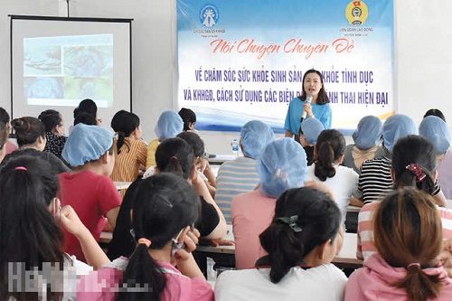 "Hãy cùng hành động vì quyền và sự lựa chọn của phụ nữ và trẻ em gái"