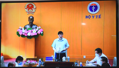 Bộ Y tế tổ chức Hội nghị trực tuyến về quản lý, điều trị và chăm sóc người nhiễm SARS-CoV-2, người bệnh Covid-19 theo phân tầng quản lý, điều trị và an toàn tiêm chủng vắc xin COVID-19