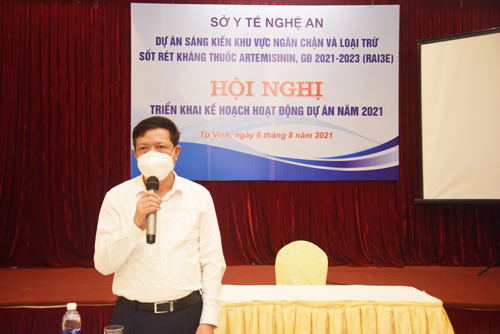 Hội nghị triển khai Dự án “Sáng kiến khu vực ngăn chặn và loại trừ sốt rét kháng thuốc Artemisinin” triển khai kế hoạch các hoạt động năm 2021