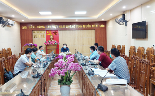 Sở Y tế Nghệ An tổ chức họp Tiểu ban an toàn tiêm chủng chuẩn bị cho chiến dịch tiêm chủng vắc xin phòng COVID-19 trên địa bàn tỉnh.