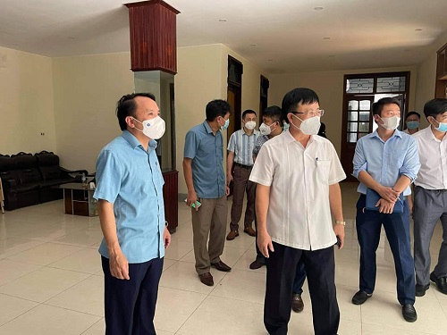 Nghệ An khảo sát xây dựng bệnh viện Dã chiến tại Thị xã Cửa Lò