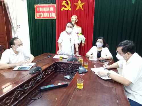 Huyện Nam Đàn và Hưng Nguyên thực hiện giãn cách theo Chỉ thị 15 từ 0h đêm nay 18/8.