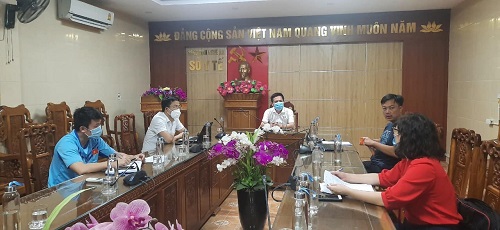 Sở Y tế họp bàn phương án xây dựng Bệnh viện Dã chiến tại Trung tâm PHCN- BNN Giao thông 4 tại Cửa Lò