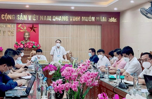 Sở Y tế tổ chức Hội nghị trực tuyến về tăng cường công tác phòng chống dịch COVID-19 tại các cơ sở khám chữa bệnh và an toàn tiêm chủng COVID-19 trên địa bàn tỉnh Nghệ An