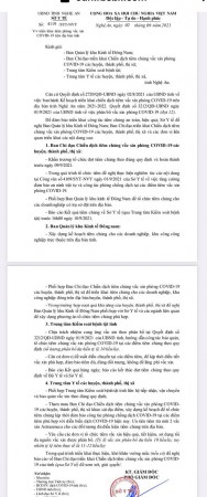 Triển khai tiêm phòng vắc xin COVID-19 trên địa bàn tỉnh