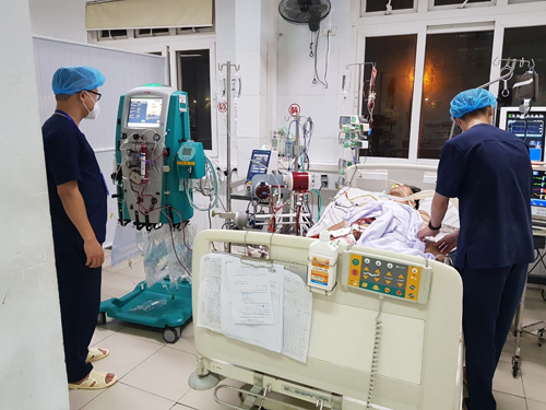 Bệnh viện HNĐK Nghệ An cứu sống bệnh nhân hậu COVID-19 bằng kỹ thuật ECMO
