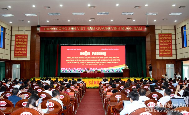 Nghệ An: Quán triệt kế hoạch thực hiện chỉ tiêu về tỷ lệ bao phủ BHXH, BHYT