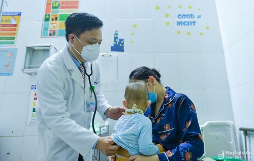 Trẻ dưới 6 tuổi ở TP Vinh có thể đăng ký khám bệnh, chữa bệnh ban đầu tại Bệnh viện Sản Nhi Nghệ An