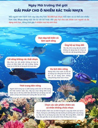 Ngày Môi trường thế giới năm 2023: Giải pháp cho ô nhiễm rác thải nhựa