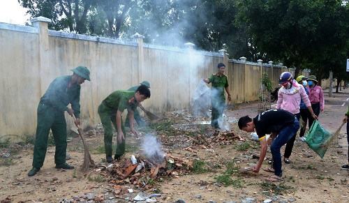 Sở Y tế chỉ đạo Tổ chức các hoạt động hưởng ứng Chiến dịch Làm cho thế giới sạch hơn năm 2023.