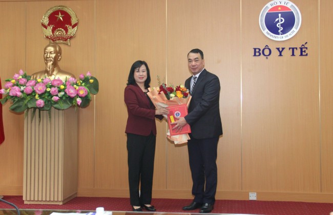 Bộ Y tế bổ nhiệm Cục trưởng Cục Khoa học công nghệ và Đào tạo