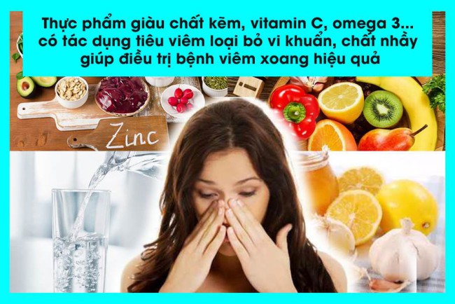 10 loại thực phẩm cần tránh khi bị viêm xoang