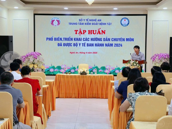 Tập huấn Phổ biến, triển khai các hướng dẫn chuyên môn đã được Bộ  Y tế ban hành năm 2024 về lĩnh vực Bà mẹ trẻ em