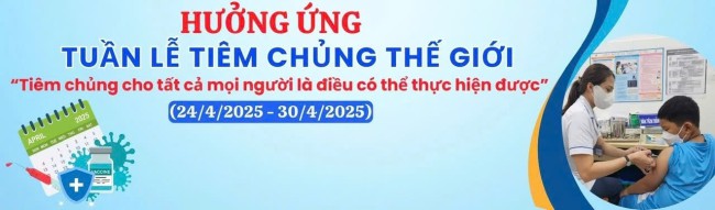 Hưởng ứng Tuần lễ Tiêm chủng thế giới năm 2025
