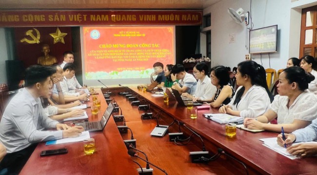 Trung tâm Kiểm soát bệnh tật tỉnh Nghệ An phát động ủng hộ đồng bào miền Tây bị thiệt hại do bão số 3